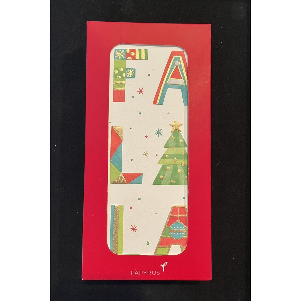 Papyrus Christmasβ Cards NIB - 16 Cards With Red Lined Envelopes And Gold Seals